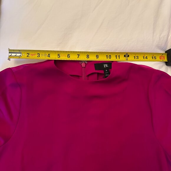 Banana Republic Aurelia Maxi Dress in neon fuchsia ~ size SP, NWT! - Picture 7 of 10